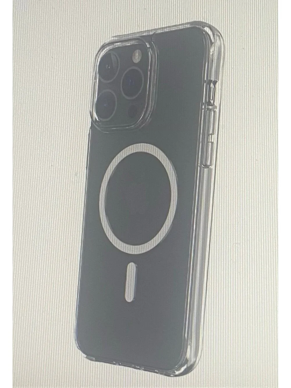 Onn Case for iPhone 13 Pro Max/12 Pro Max Clear